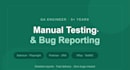do manual testing, functional testing, e2e, and website and mobile testing