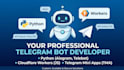 create a custom telegram bot with API integration and db