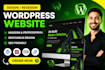 create a modern wordpress website