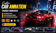 professional custom car animation video service