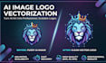 vectorize, edit, redraw,redesign or update your ai generated logo