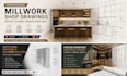 do millwork shop drawings, kitchen, cabinets, and pantry