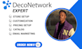 do deconetwork, printavo, store setup, printify