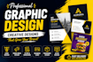 be your professional attractive modern graphic designer