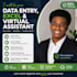do data entry, excel and virtual assistant