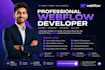 design and develop a premium webflow website