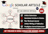 increase backdate google scholar citations write and publish research articles