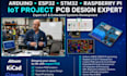 do arduino coding esp32 stm32 raspberry pi and iot project pcb design expert