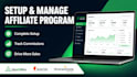 setup your shopify or wordpress affiliate program with goaffpro or awin
