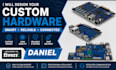 design raspberry pi cm4 cm5 carrier board and custom pcb