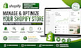 your shopify store manager and shopify virtual assistant for growth