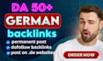 do german guest post backlinks with dofollow SEO link building