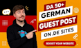 do german guest post backlinks with dofollow SEO link building