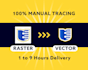 do vector tracing manually
