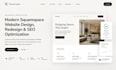 squarespace website design redesign and SEO optimization