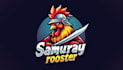 design a unique samurai rooster mascot logo 1 day