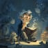 create pirate cartoon book cover