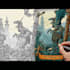 draw a fantasy illustration