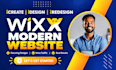 create wix website design, wix website redesign and wix website development