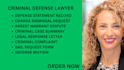 assist with criminal charges, arrest issues and defense case documentation