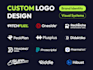 design a modern minimalist logo for startup brands