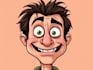 paint a professional goofy, hilarious custom character with insane personality