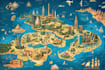 design map illustration drawing