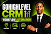 set up gohighlevel CRM and workflow automation