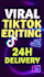 do viral tiktok video editing with captions