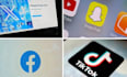 delete tiktok, facebook, twitter, and instagram accounts
