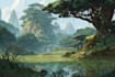 paint an environmental concept art