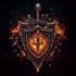 medieval, fantasy, rpg logo
