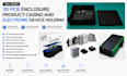 design 3d pcb enclosure product casing and electronic device housing