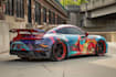 modern car, van wrap design