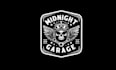 make iconic mifnight garage logo with harley davidson rental