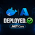 dockerize your asp dotnet core app and deploy it to azure app service or aks