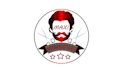 design iconic iconic barber salon logo