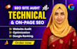 provide technical seo website audit google search console and indexing