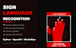 do asl sign language recognition system using python opencv