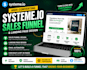 build a high converting systeme io sales funnel and landing page