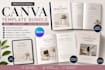 design canva ebook lead magnet coaching workbook template bundle