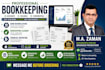 do quickbooks bookkeeping, bank reconciliation, cleanup, and financial reporting