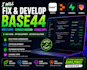 fix base44 bugs, develop replit apps, supabase backend, base44 app, lovable apps