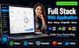 develop a full stack react and node js web application