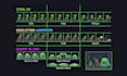 design pixel art sprite sheet and character animation