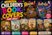 design custom childrens book covers and full wraps