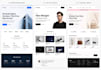 create a modern ready to publish  responsive website