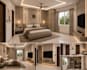 create realistic modern interior design in 3d