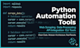 build a python automation or web scraping tool for your business