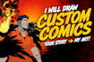 create comic style illustrations and comic panels